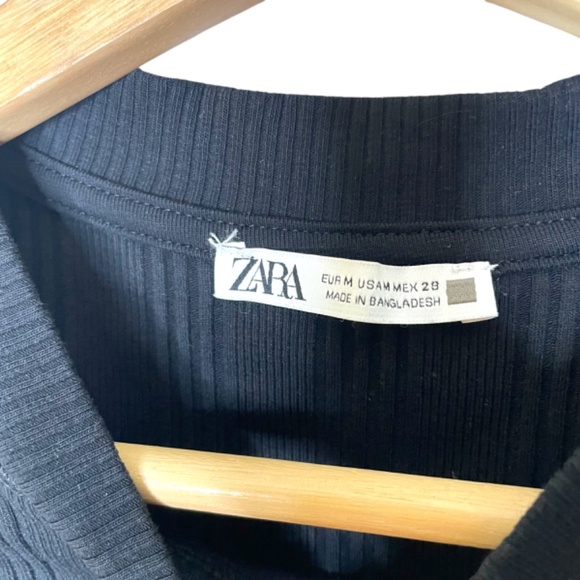 2 Bundle Zara Tank Tops Black & White - Picture 7 of 8